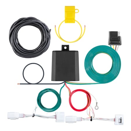 Curt Custom Wiring Harness, 4-Way Flat Output, Select Mazda CX-30 56450